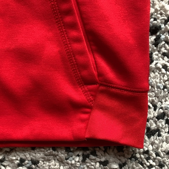 Nike Baseball Anaheim Angels Spellout Graphic Therma-Fit Hoodie Red Youth Small - Picture 11 of 15